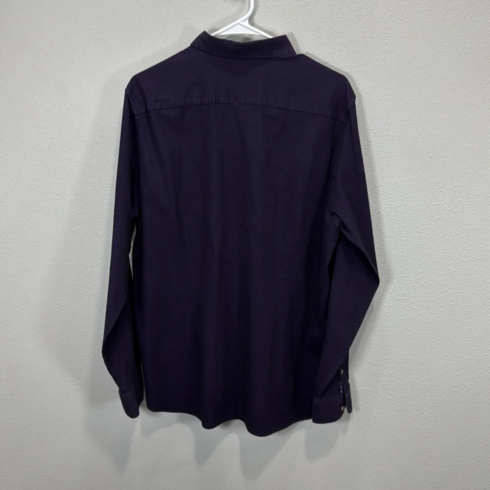 Ted Baker purple dress‎ shirt